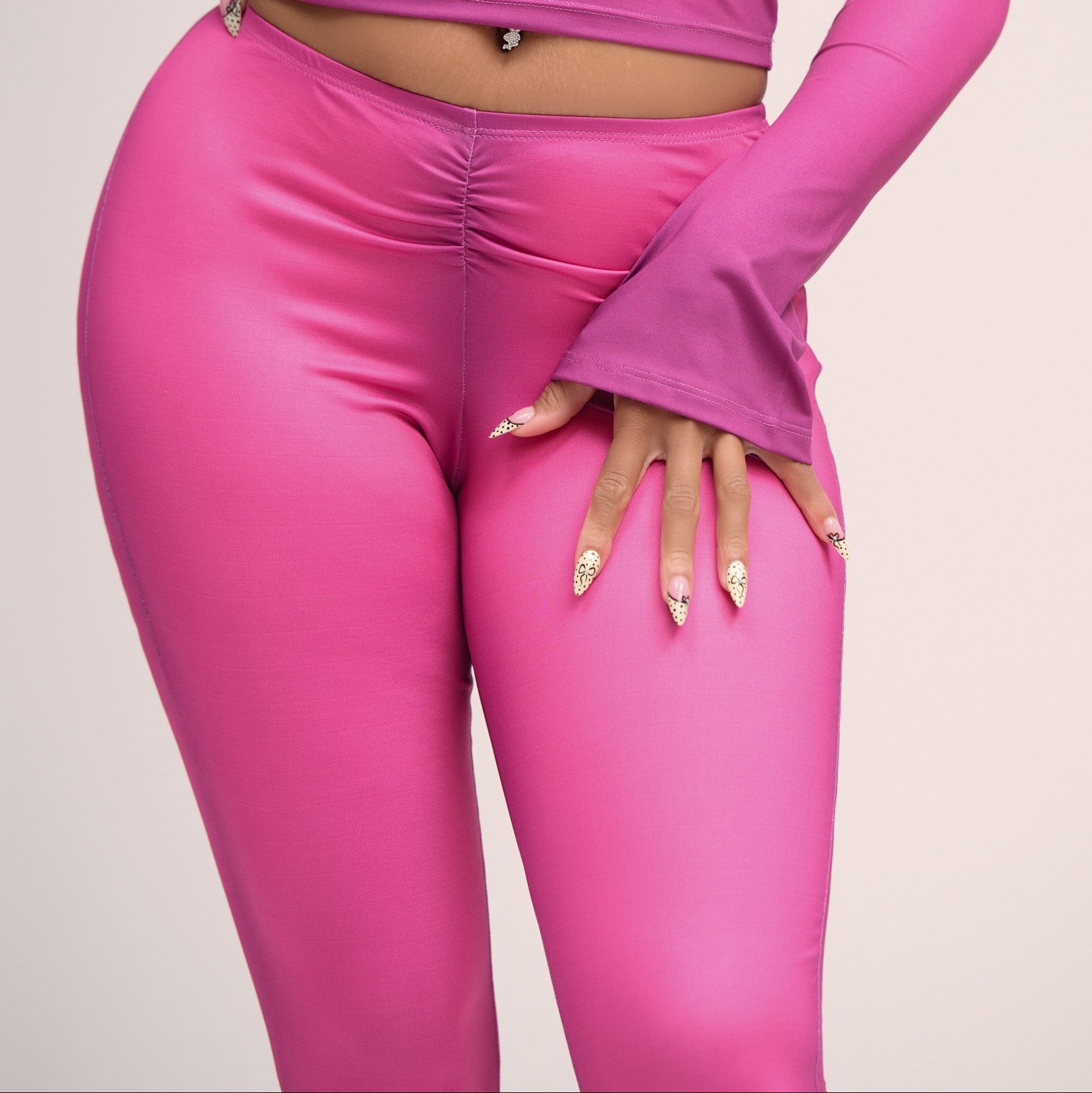 Rose Sculpted Bodysuit Pant